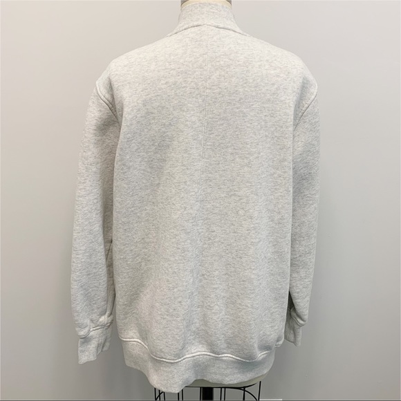 Who What Wear Oversized Fleece Bomber Jacket - Picture 7 of 11